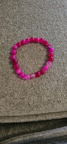 Customer photo review of »Emotionale Heilung« Blockadenlöser-Armband aus echten Achat-Steinen inkl. abgebrochenem Stern