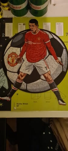 Customer photo review of Cristiano Ronaldo - Holzpuzzle