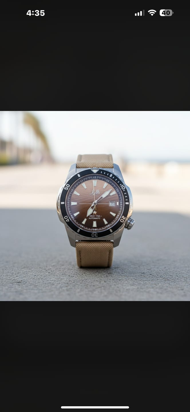 Customer photo review of Dongfeng Series Desert Tactical Automatic Watch 45mm