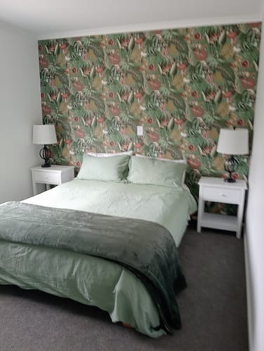 Customer photo review of Reverie Wonderland Wallpaper - Sage
