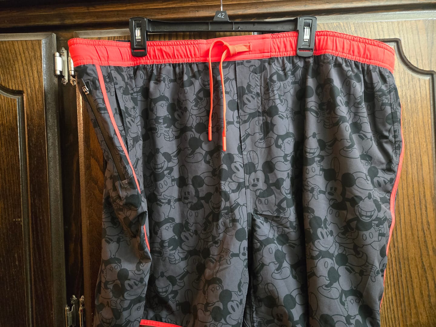 Customer photo review of Disney "Enjoy the Journey" – V2 Lined Training Shorts