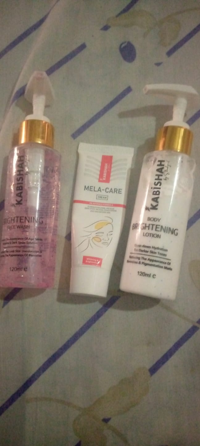 Customer photo review of Complete Fairness Radiance Bundle: Whitening Trio