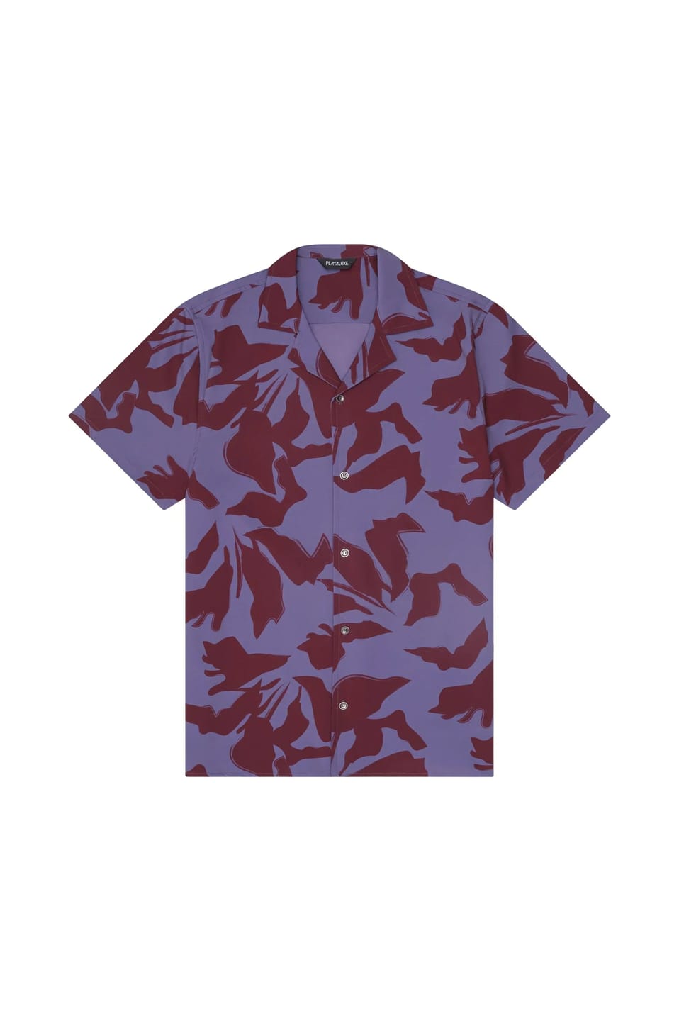 Customer photo review of Saint Tropez Cabana Shirt Burgundy Lilac