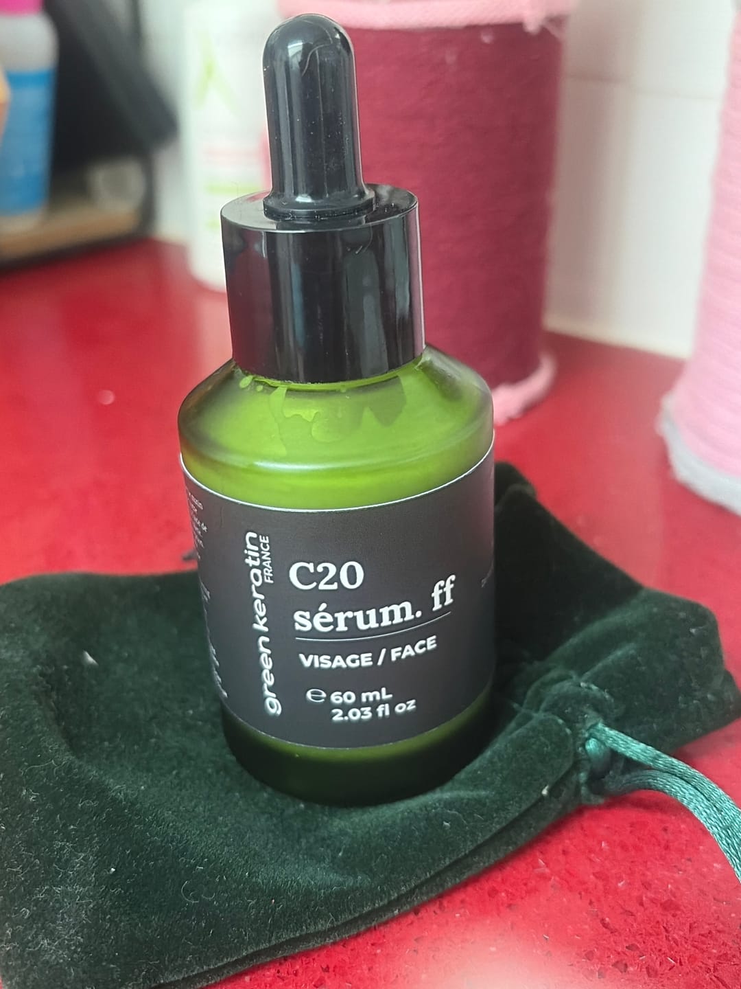 Customer photo review of C20 Sérum pour le visage