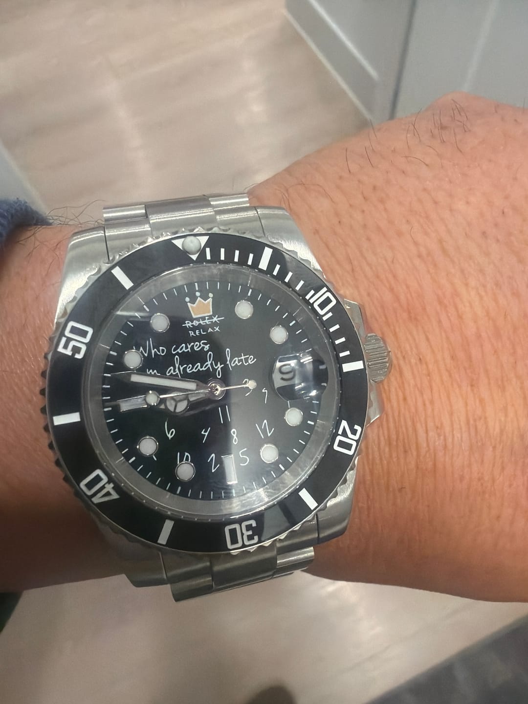 Customer photo review of HYDROCORE CLASSIC WATCH