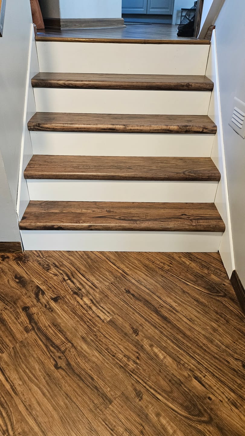 Customer photo review of Stair Nose from Customer Supplied planks