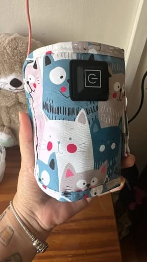 Customer photo review of Calentador de Biberones Portátil USB