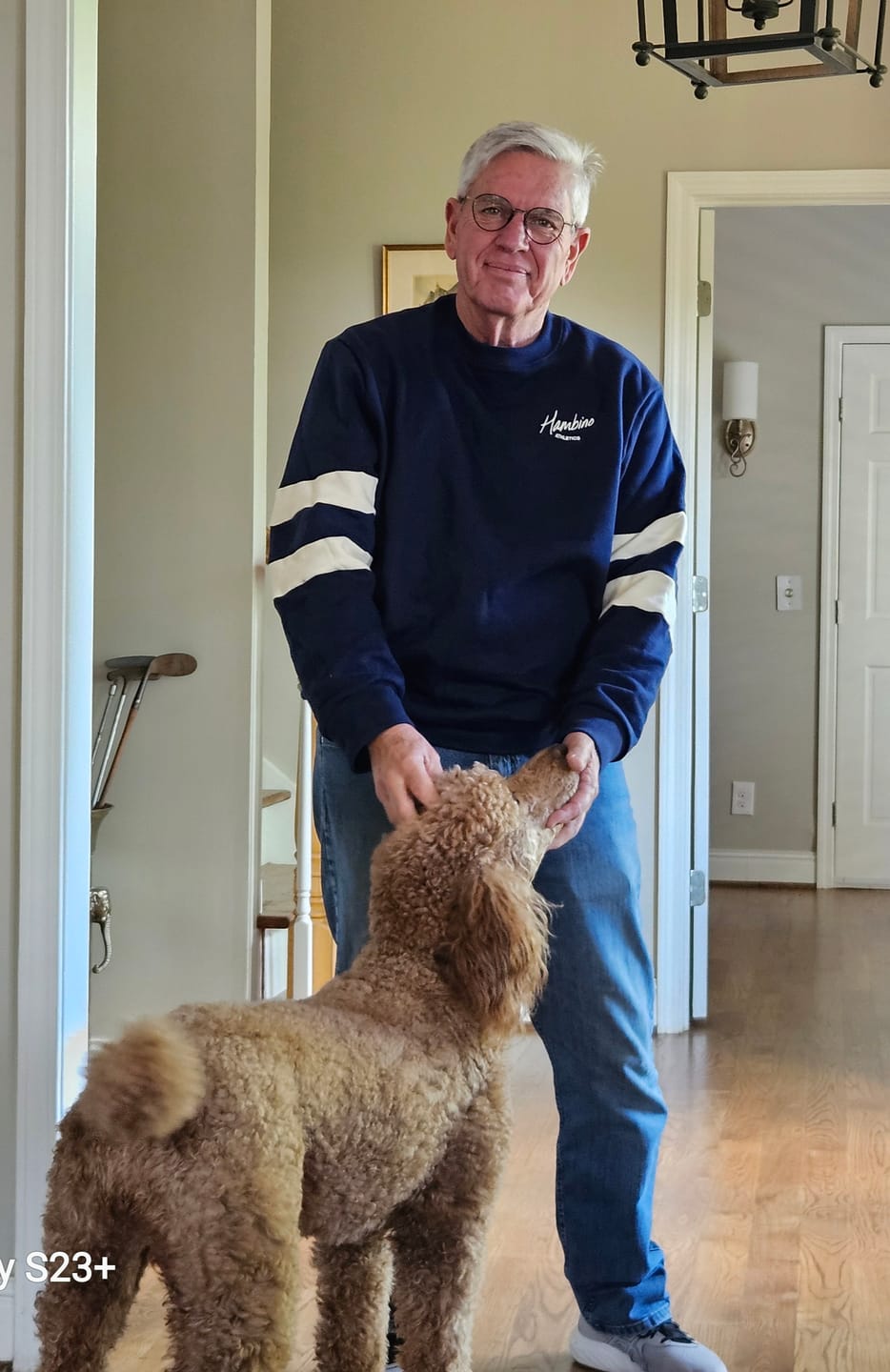 Customer photo review of Premium - Classic Varsity Crew
