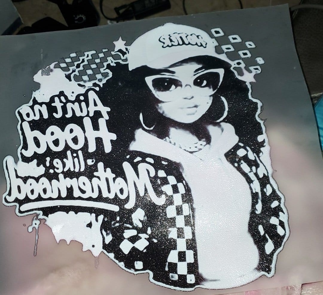 Customer photo review of DTF Printing Mastery: How To Make Tshirts & Transfers From Home