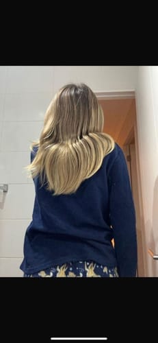 Customer photo review of Shampoo y Acondicionador