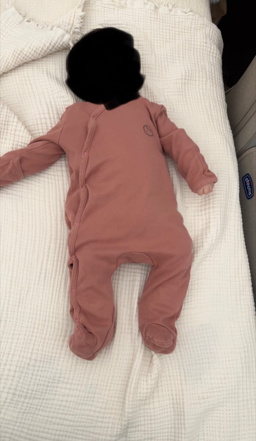 Customer photo review of Kendinden Eldivenli Patikli 3'lü Organik Pamuk Tulum Seti Animal Desenli
