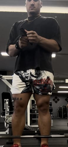Customer photo review of ST. GEORGE SHORTS