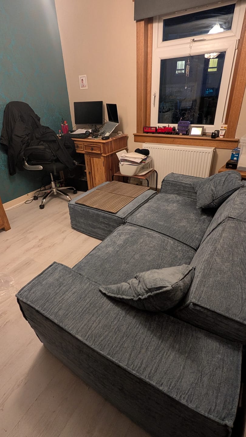 Customer photo review of M1 Sofa Cosy Suite