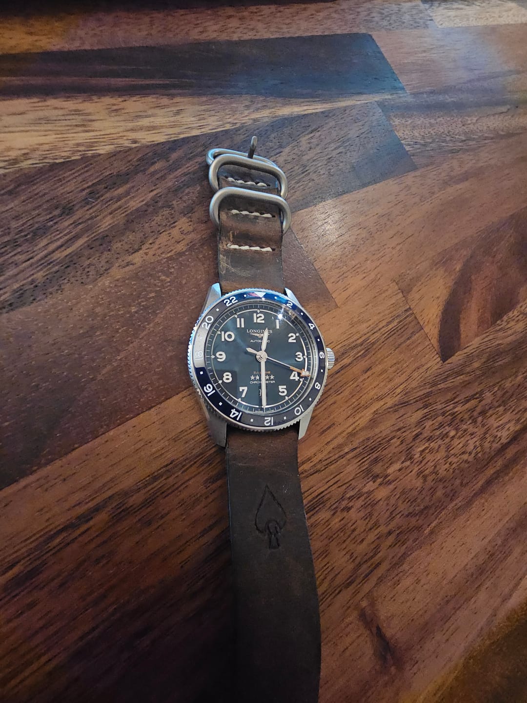Customer photo review of W.O.E. Leather Single Pass Strap