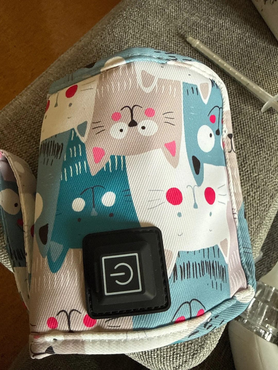 Customer photo review of Calentador de Biberones Portátil USB