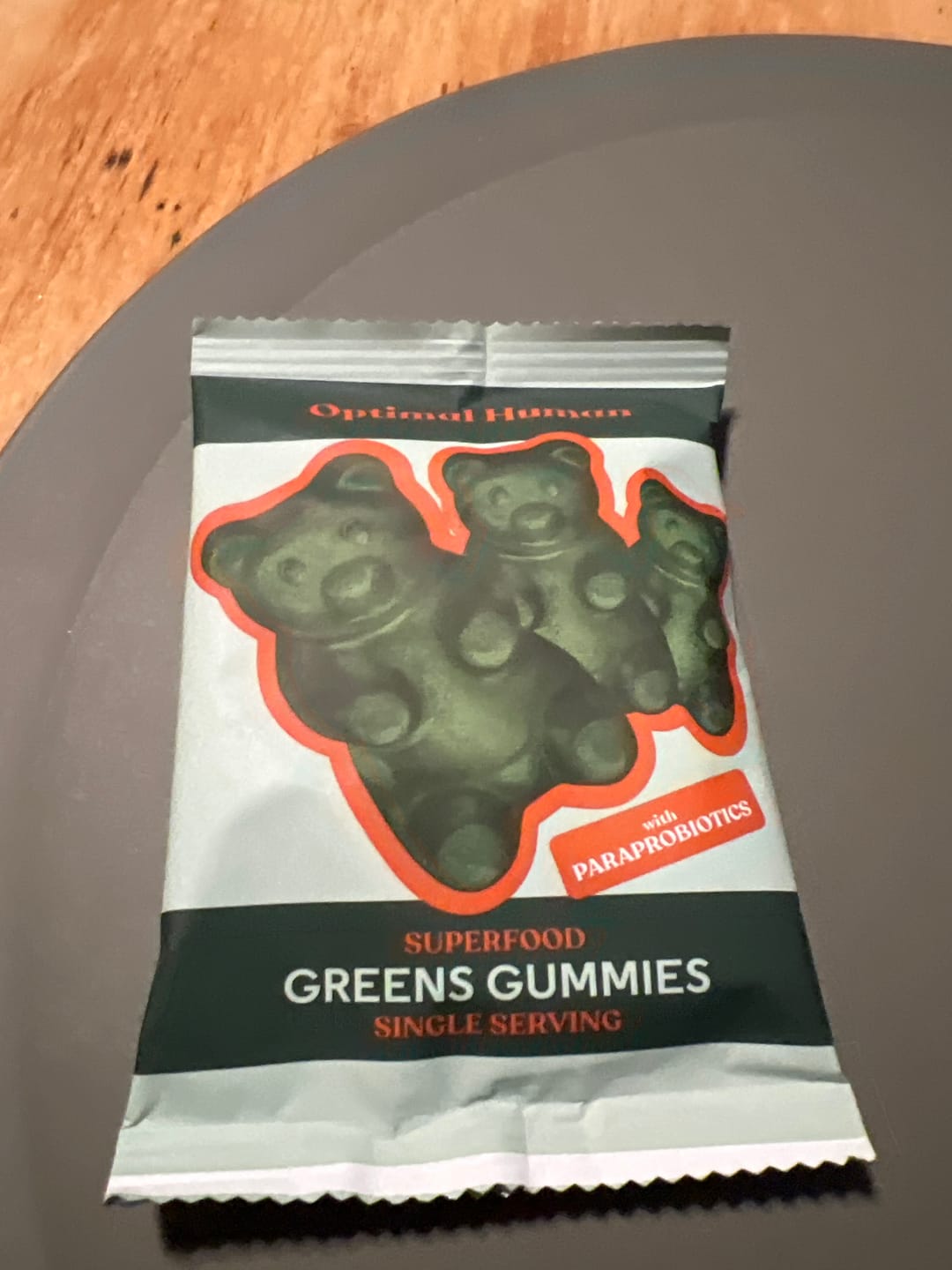 Customer photo review of Optimal Human - Superfood Greens Gummies