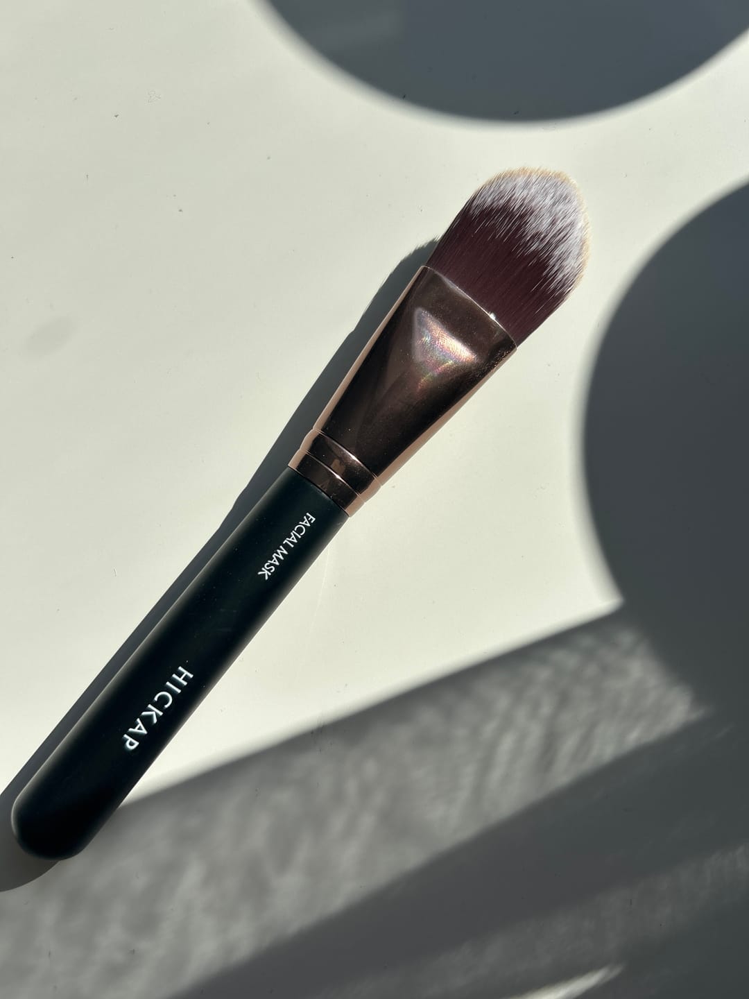 Customer photo review of Facial Mask Brush