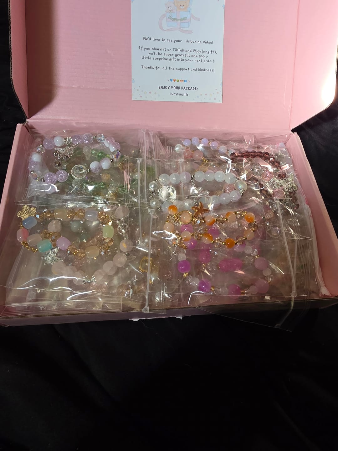 Customer photo review of Bracelets Lucky Bags (Random shipment, no style specified)