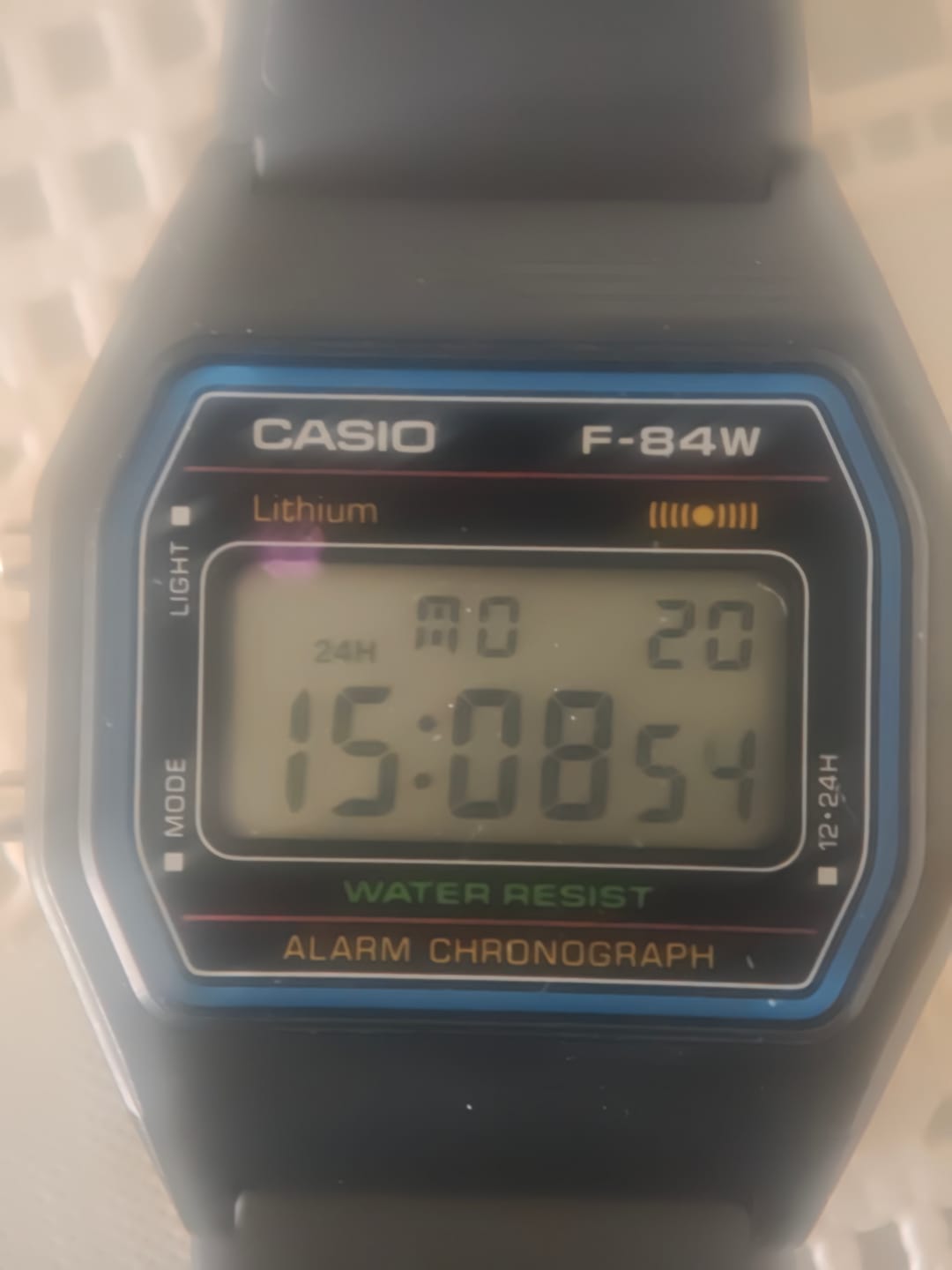 Customer photo review of Reloj Casio Vintage F-91W-1JH Packaging JDM