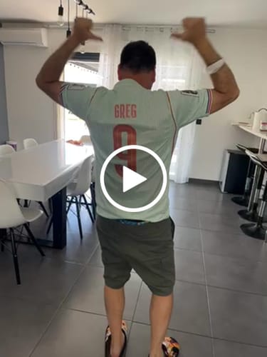 Customer video review of Maillot 2026 France Extérieur  player