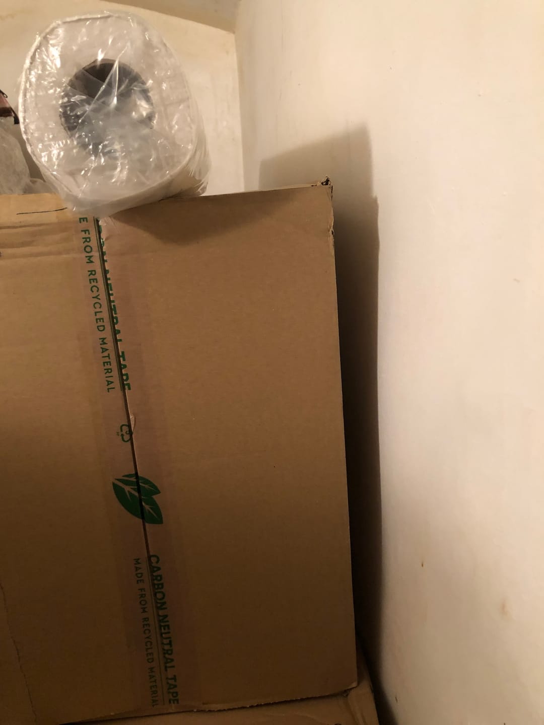 Customer photo review of Couch Rolls 20" - 2ply - Essentials White - 40m x 500mm - Case of 12