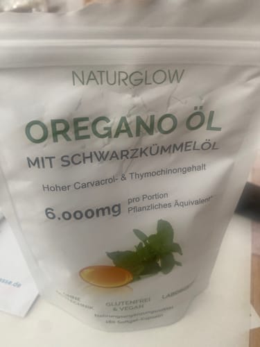 Customer photo review of OregaGlow - 2in1 Ölkomplex aus Oregano und Schwarzkümmel