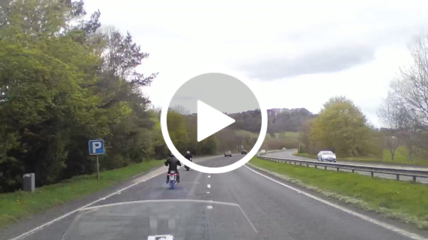 Customer video review of Classic Metal Pressed Motorcycle Number Plate - 9 x 7 Inches