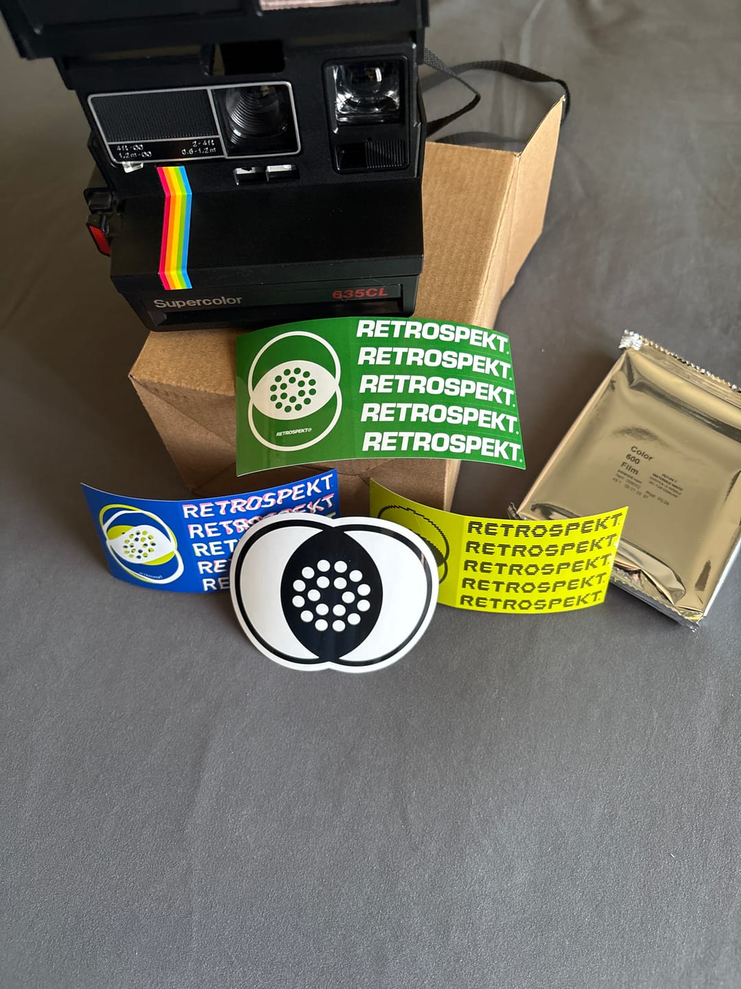Customer photo review of Polaroid 600 Supercolor 635 CL Instant Film Camera