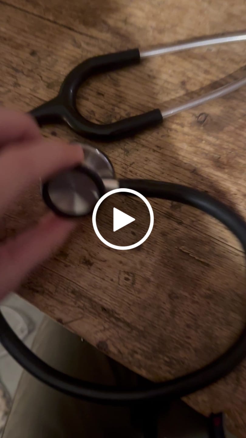 Customer video review of Littmann Classic III Stethoscope: Black 5620