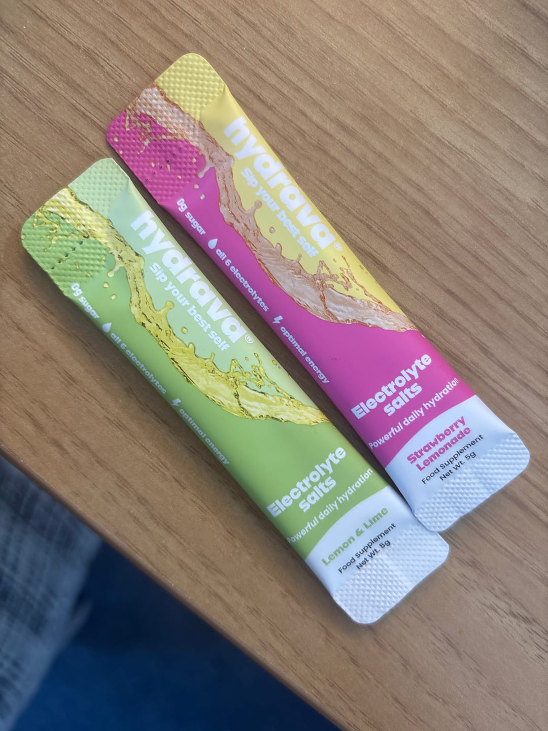Customer photo review of hydrava electrolyte salts