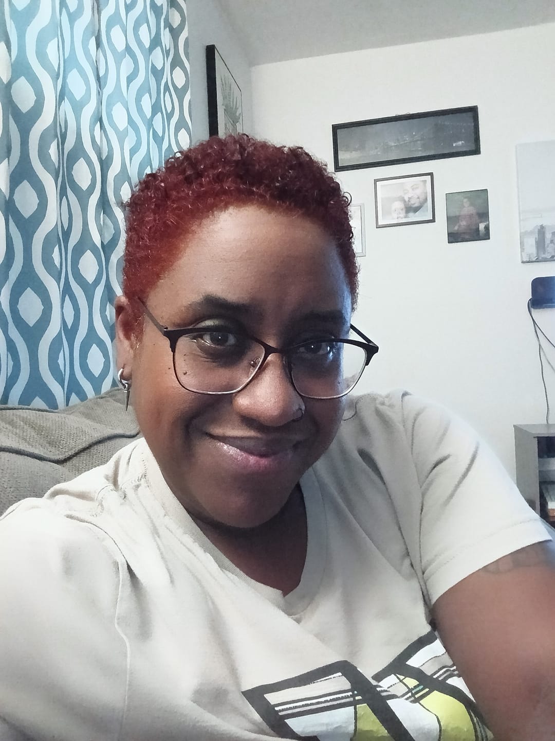 Customer photo review of Instant Dye Shampoo