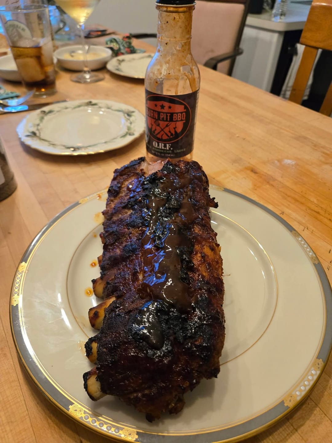 Customer photo review of Q.R.F. Bold Barbecue Sauce