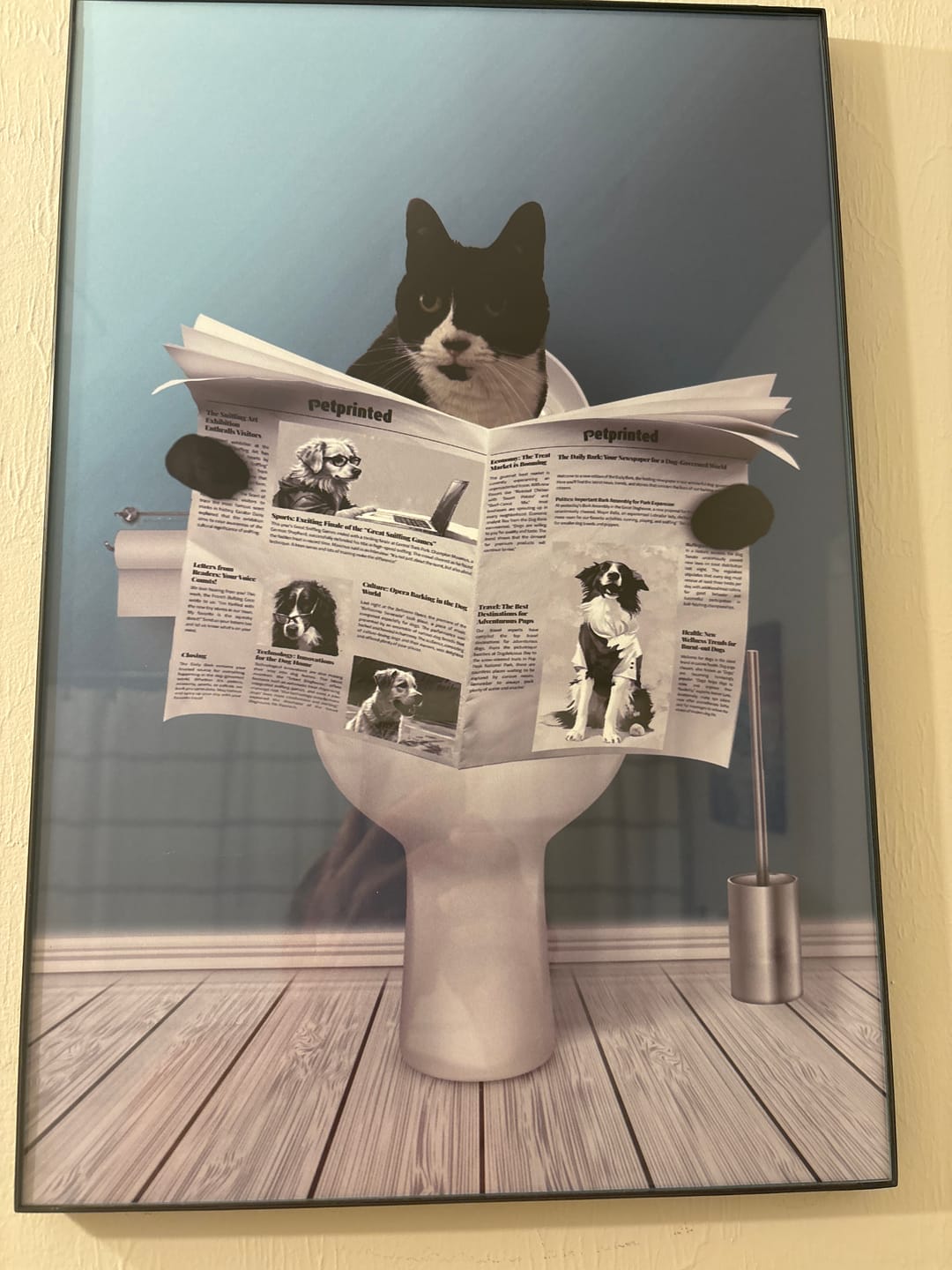 Customer photo review of Important meeting - Personalized Poster