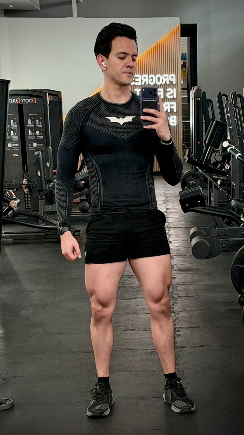 Customer photo review of 8004 - Batman Compression Longsleeves