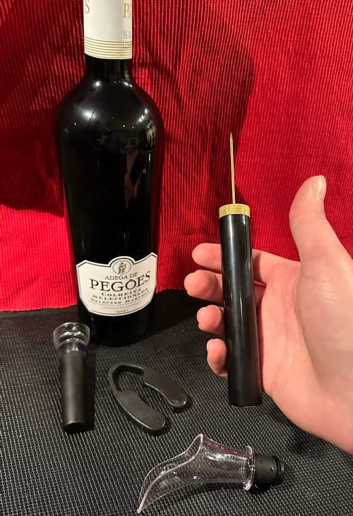 Customer photo review of AirPop Descorchador de Vino por Presión de Aire