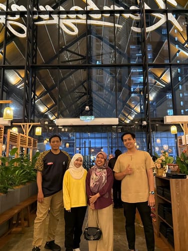 Customer photo review of Batik Square (Aurora)