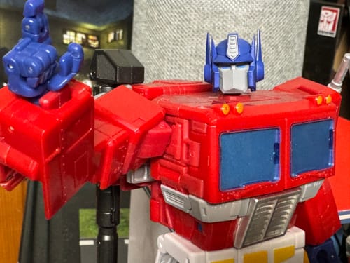 Customer photo review of Weekend Workshop / Tim Heada Upgrade Kit / Gap fillers for Studio Series SS86 Optimus Prime Upgrade Kit
