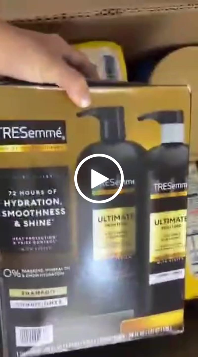 Customer video review of Champu TRESemme  Ultimate Moisture - 1.15Lts