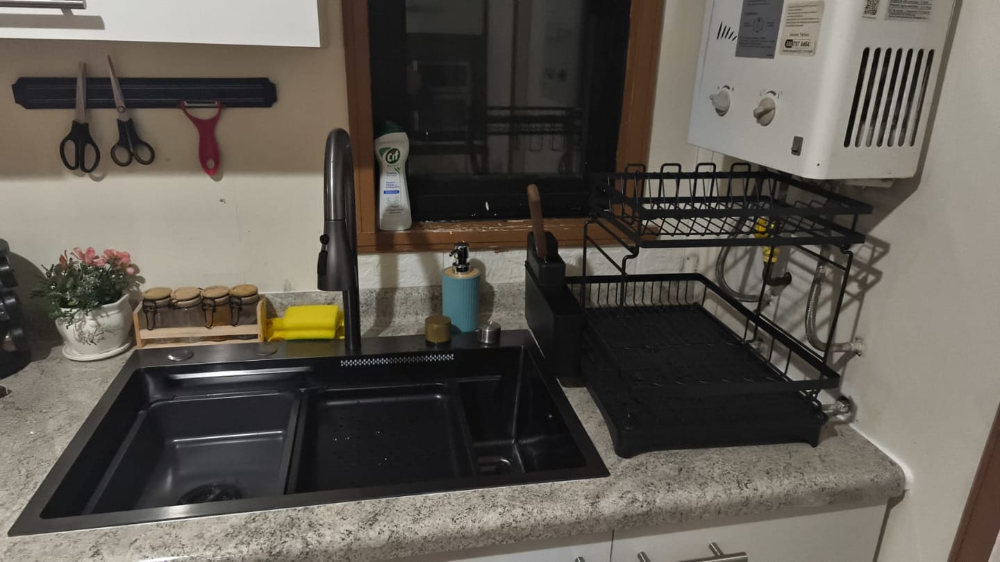 Customer photo review of Escurridor De Platos 2 Niveles Secador Desmontable Loza Inoxidable Rack