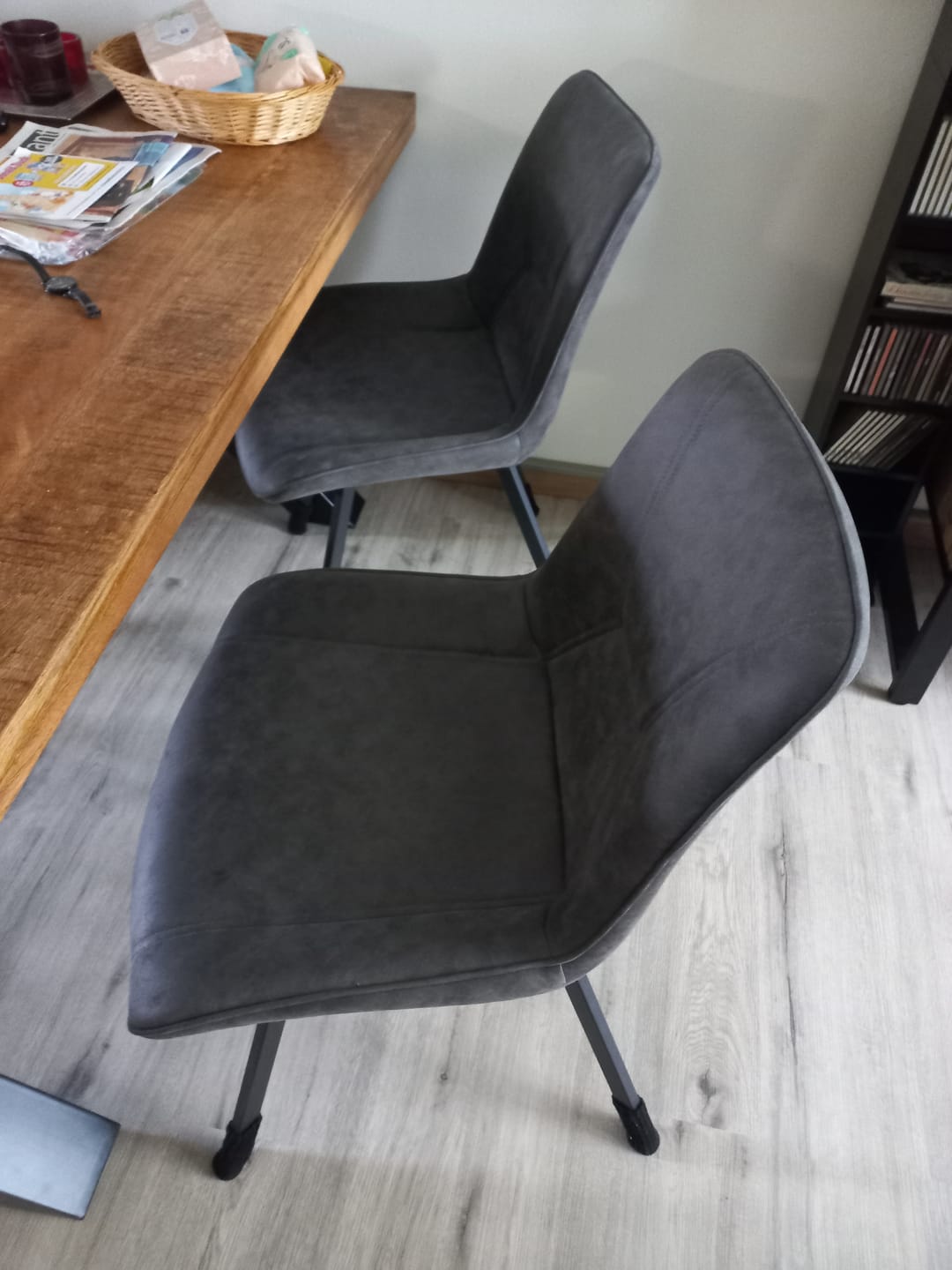 Customer photo review of Luna Stoel - Grijs