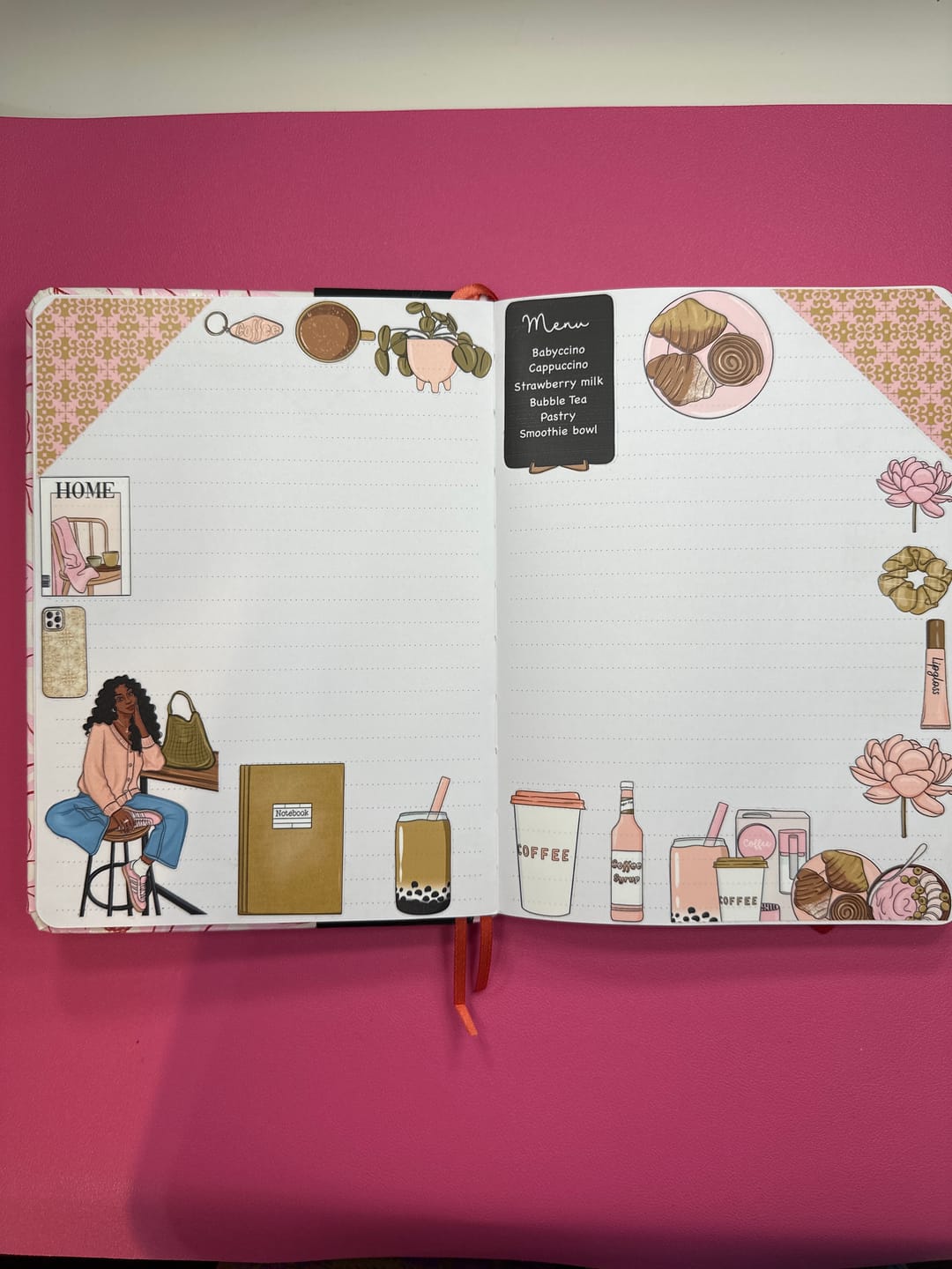 Customer photo review of Cafe Time Pre-cut PET Tape [3.O]