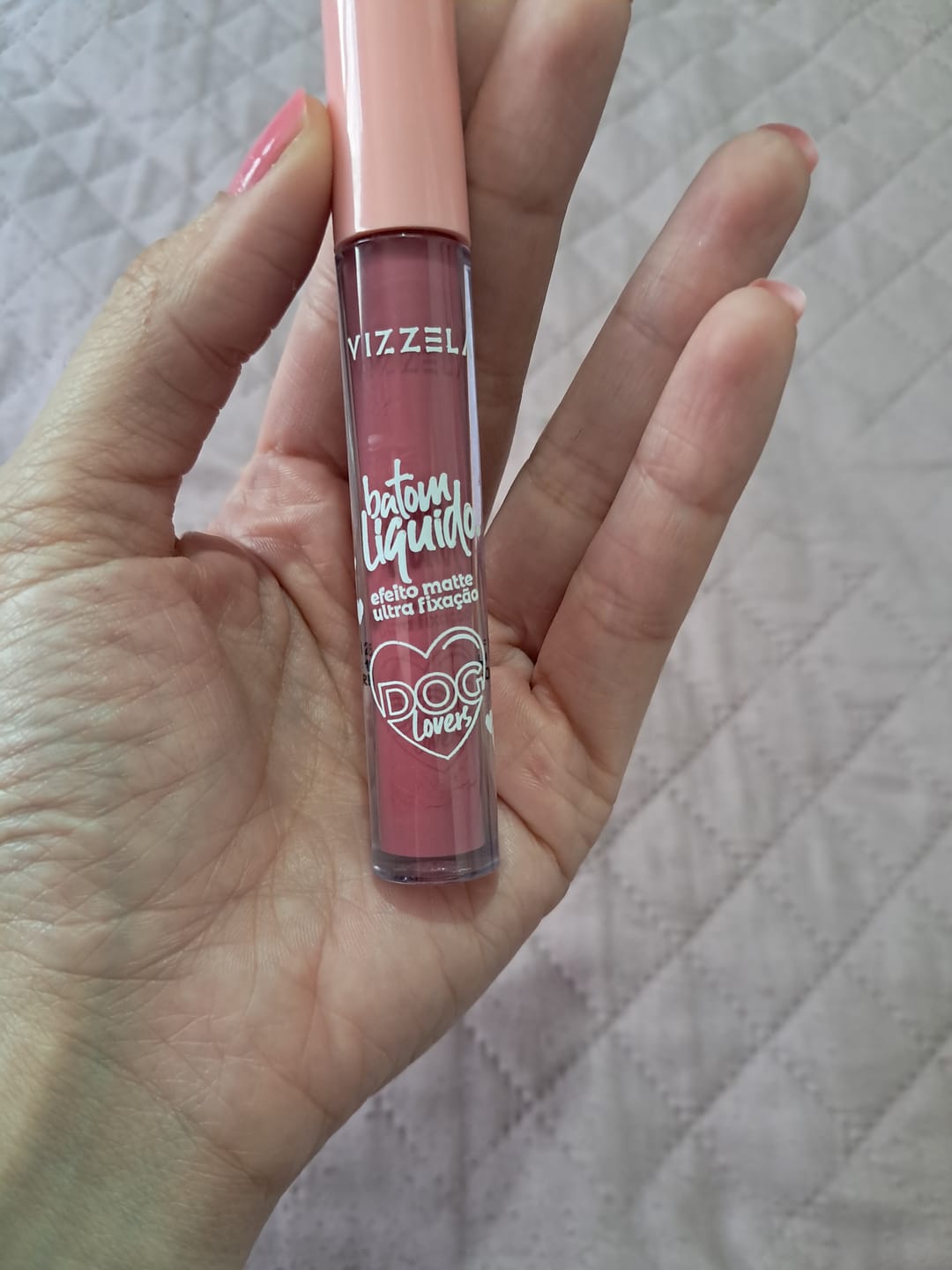 Customer photo review of Batom Líquido Vizzela