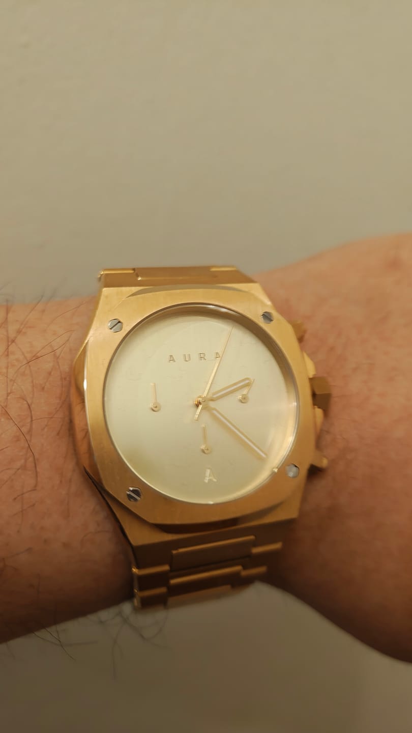 Customer photo review of 1023 Chronograph: Gold