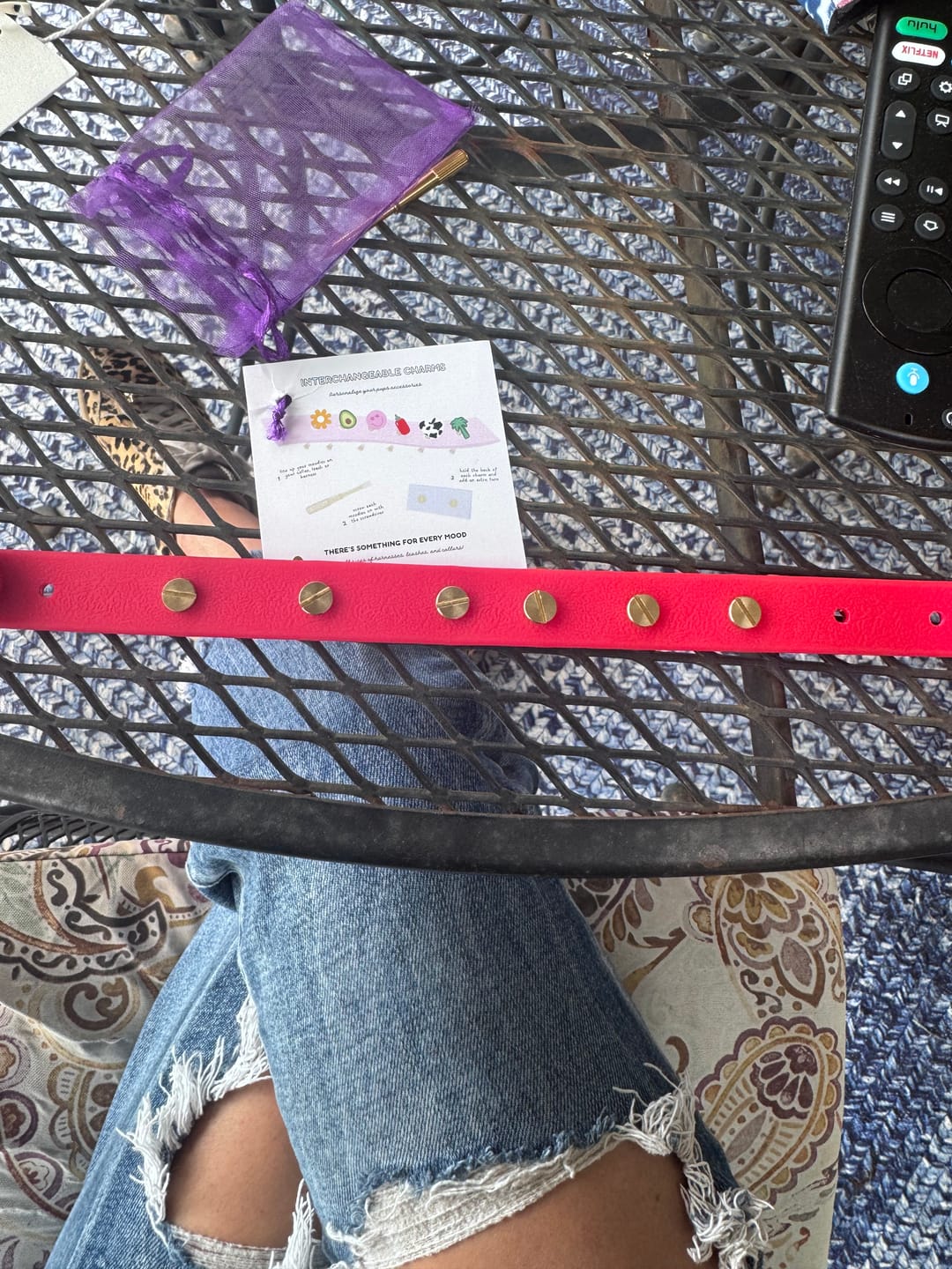 Customer photo review of Moodies Collar