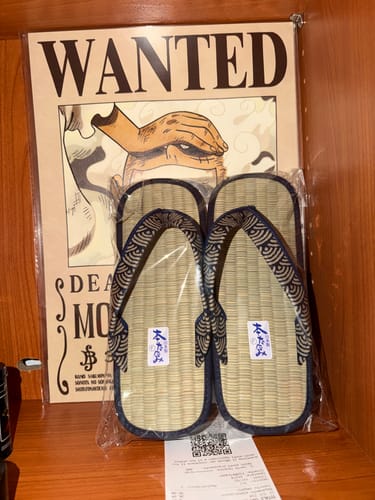 Customer photo review of Zori Giapponesi - Seigaiha