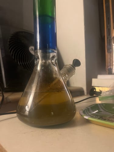 Customer photo review of Purple Nebula Indoor THCA Trim