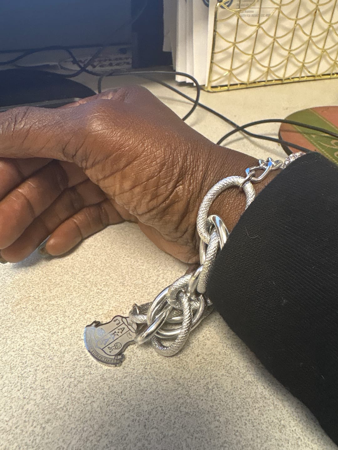 Customer photo review of AKA Rope Chain  bracelet