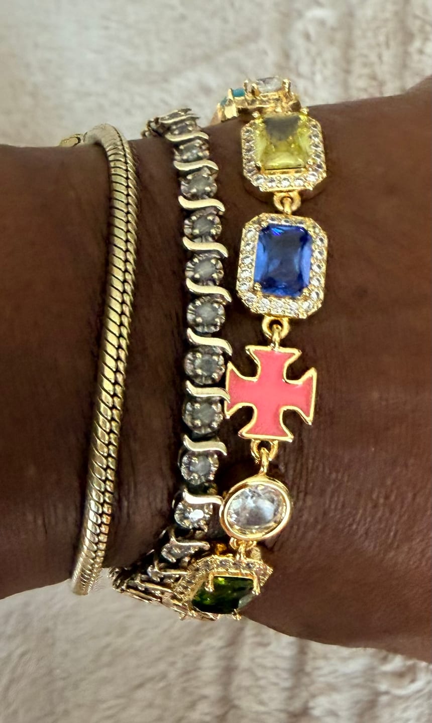 Customer photo review of Solstice Gemstone Bracelet