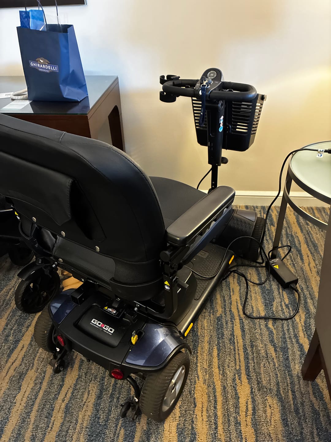 Customer photo review of Multiday Mobility & ECV Foldable Travel Scooter Rental 300 Pound Capacity (3 or more days)