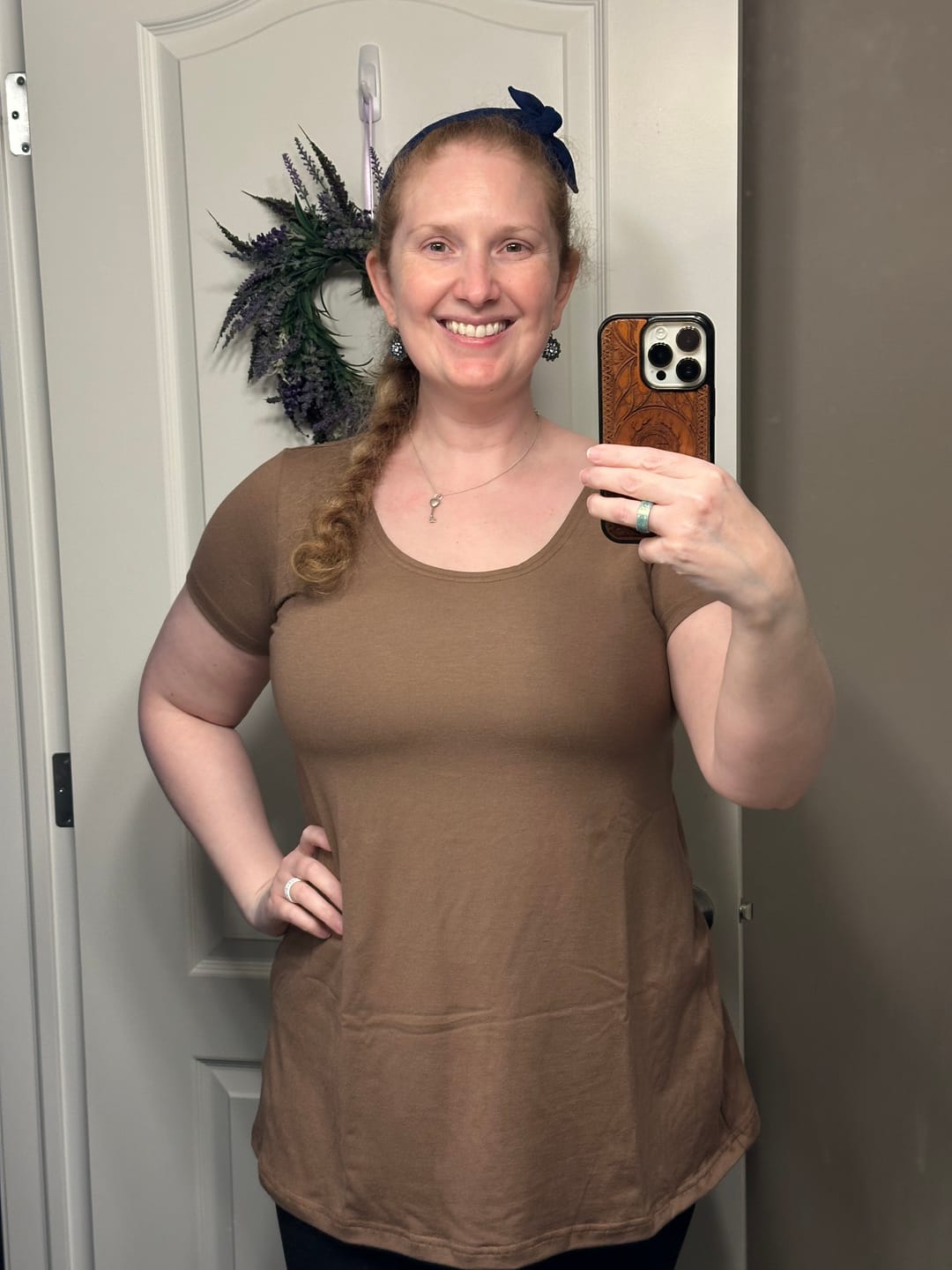 Customer photo review of *Pre-Sale* Scoop Tee